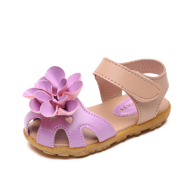 Alkalmi gyerekszandál 3D díszítéssel, különböző színekben