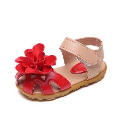 Alkalmi gyerekszandál 3D díszítéssel, különböző színekben