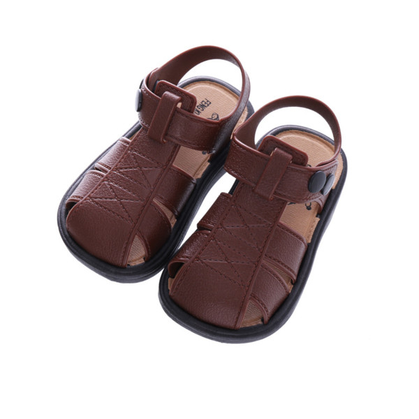 Öko bőrből készült gyerekszandál fiúknak három színben