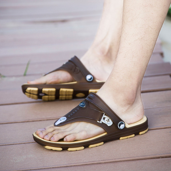 Sandale casual barbatesti in patru culori cu catarama