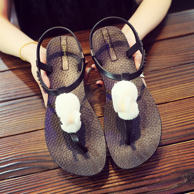 Alkalmi női szandál 3D elemmel, három színben