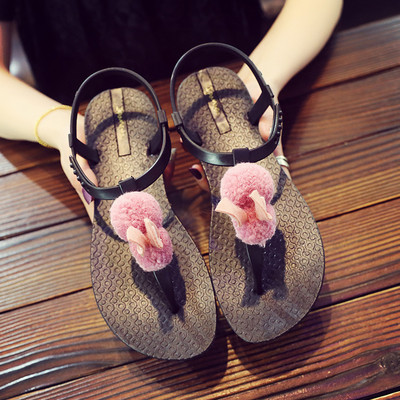 Alkalmi női szandál 3D elemmel, három színben