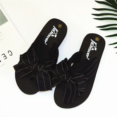 Modern női papucs szalaggal, négy színben