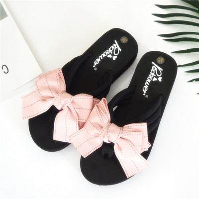 Modern női papucs szalaggal, négy színben