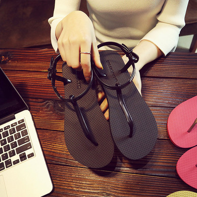 Alkalmi női gumiszandál három színben