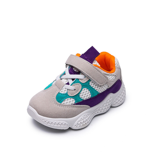 Adidași pentru copii de zi cu zi în verde și roz