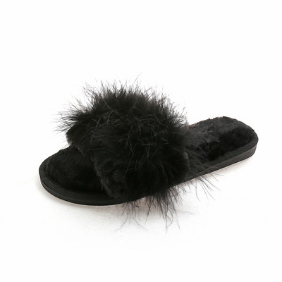 Modern női papucs pehelytal, három színben