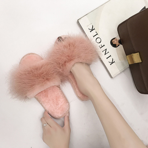 Modern női papucs pehelytal, három színben