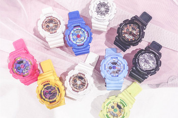 Дамски водоустойчив часовник в няколко цвята 