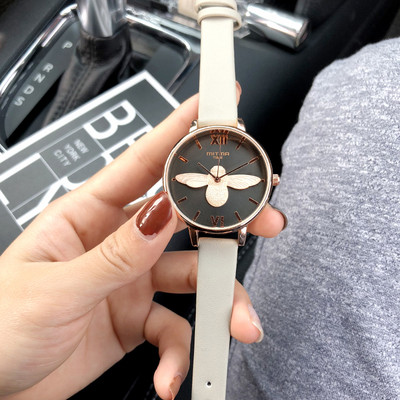 Γυναικείο ρολόι σε πέντε χρώματα με  οικολογικό δερμάτινο ιμάντα