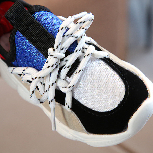 Alkalmi gyerek tornacipő fűzős két színben