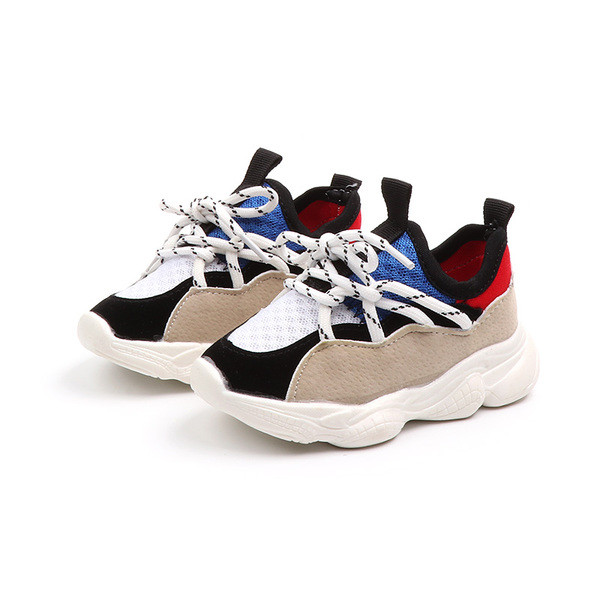 Alkalmi gyerek tornacipő fűzős két színben