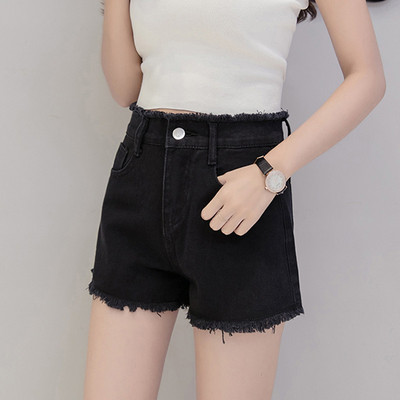 Γυναικεία μοντέρνα σορτς σε διάφορα χρώματα με υψηλή μέση