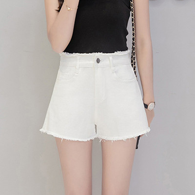 Γυναικεία μοντέρνα σορτς σε διάφορα χρώματα με υψηλή μέση