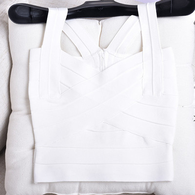 Γυναικείο μοντέρνο ελαστικό αμάνικο σε δύο χρώματα