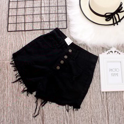 Lezser női rövidnadrág szakadt motívumokkal, különböző színekben