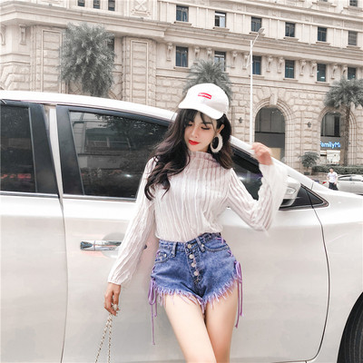 Актуални дамски къси панталони с висока талия