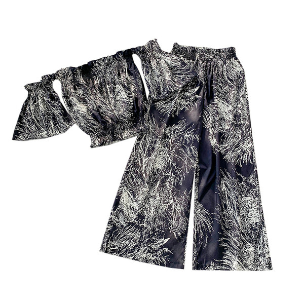 Női modern kétrészes szett három színben