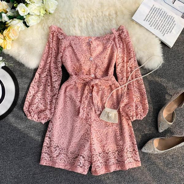 Salopeta dama din dantela in mai multe culori