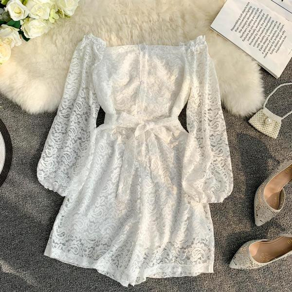 Salopeta dama din dantela in mai multe culori