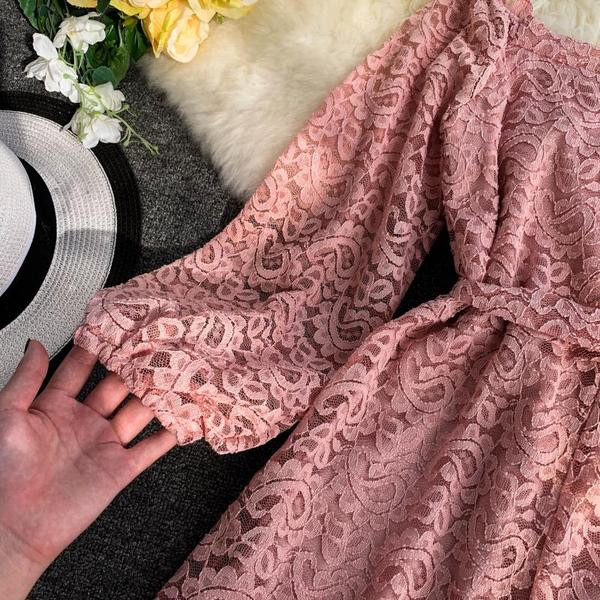 Salopeta dama din dantela in mai multe culori