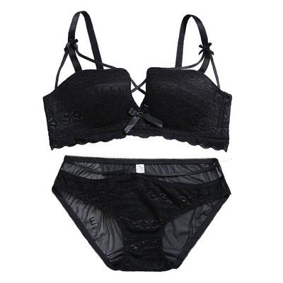 Aktuális két részből álló női szett szürke, rózsaszín és fekete színben