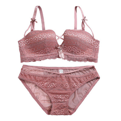 Aktuális két részből álló női szett szürke, rózsaszín és fekete színben