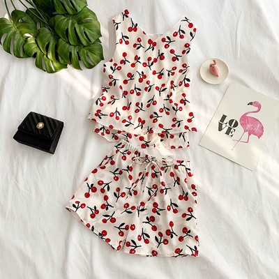 Női nyári szett virágmotívumokkal több színben