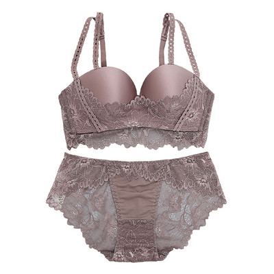 Két részből álló női csipke szett több színben