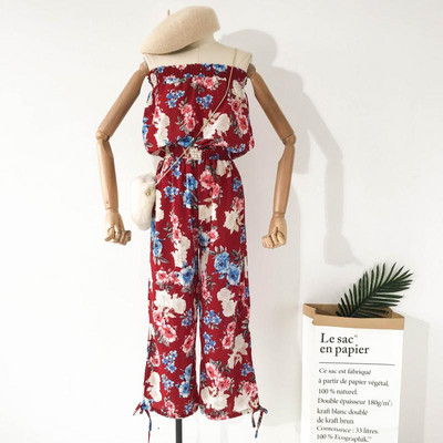 Csupasz vállú női overall több színben