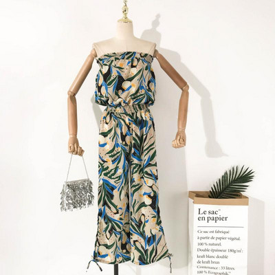 Csupasz vállú női overall több színben