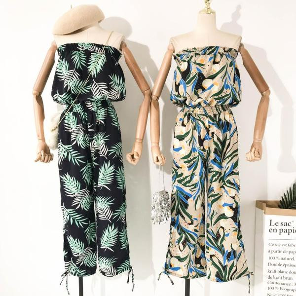 Csupasz vállú női overall több színben