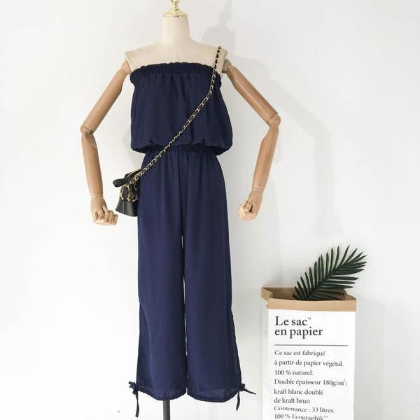 Csupasz vállú női overall több színben