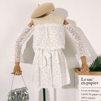 Κομψή γυναικεία ολόσωμη φόρμα δαντέλα σε τρία χρώματα