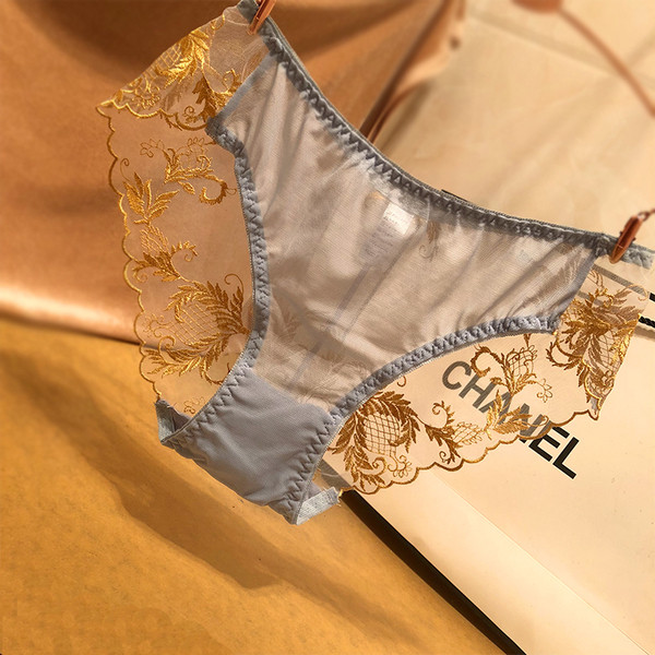 Διαφανή εσωρούχα με κεντήματα σε διάφορα χρώματα