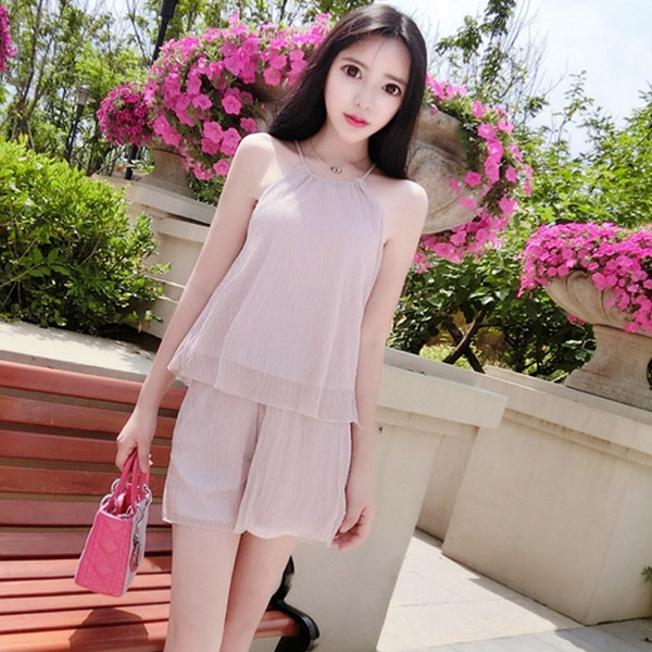 Női modern kétrészes szett, két színben