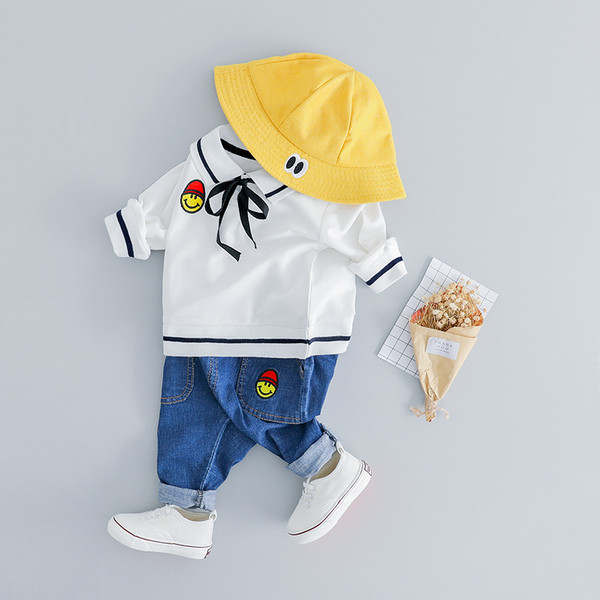 Set modern pentru copii pentru baieti in doua culori in doua parti