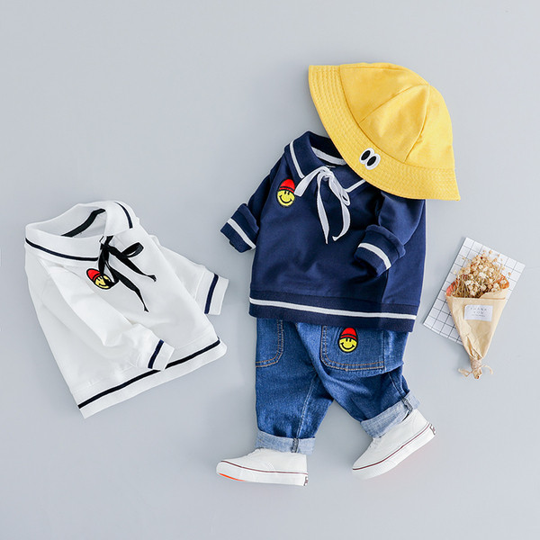 Set modern pentru copii pentru baieti in doua culori in doua parti