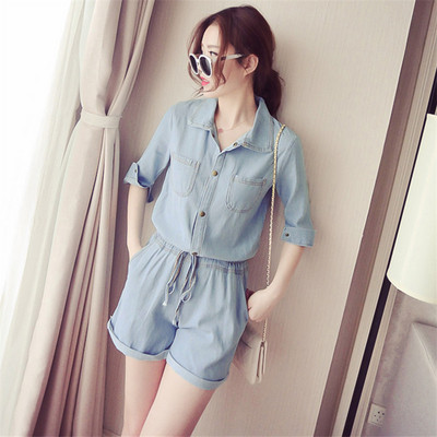 Női lezser jumpsuit zsebekkel, két színben