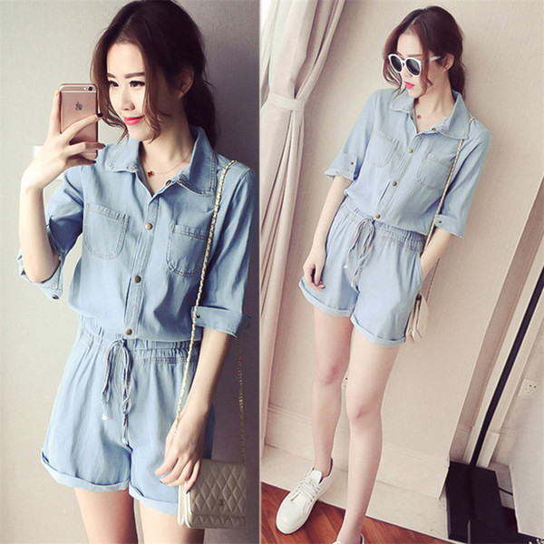 Női lezser jumpsuit zsebekkel, két színben