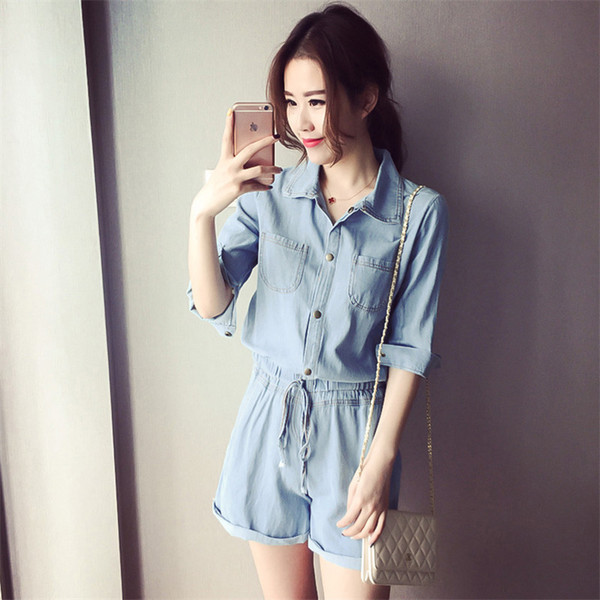 Női lezser jumpsuit zsebekkel, két színben