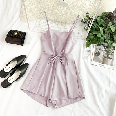 Modern női overall három színben nyakkendővel