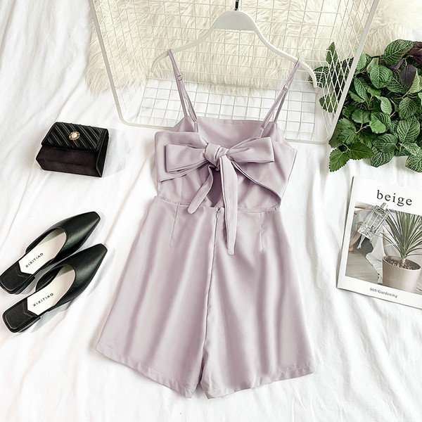 Modern női overall három színben nyakkendővel