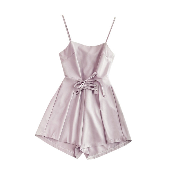 Modern női overall három színben nyakkendővel