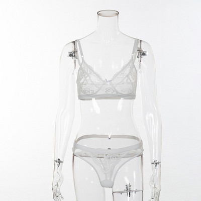 Γυναικείο κομψό εσώρουχο σε μαύρο και άσπρο χρώμα