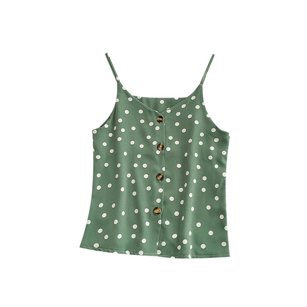 Női felső, vékony pántokkal és gombokkal, négy színben