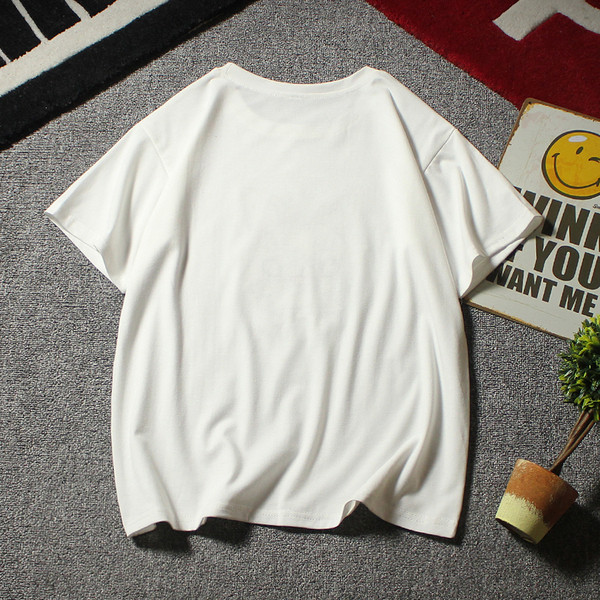 Alkalmi női póló rövid ujjal és mintával