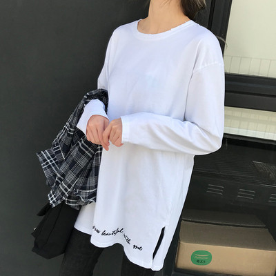 Casual γυναικεία μπλούζα με μακριά μανίκια σε λευκό χρώμα διάφορα μοντέλα