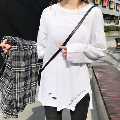 Casual γυναικεία μπλούζα με μακριά μανίκια σε λευκό χρώμα διάφορα μοντέλα