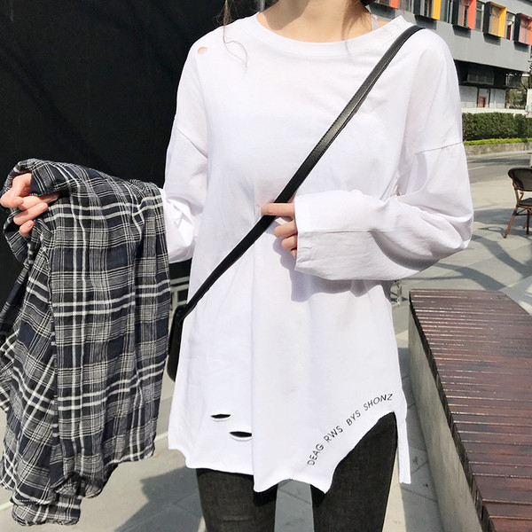 Casual γυναικεία μπλούζα με μακριά μανίκια σε λευκό χρώμα διάφορα μοντέλα